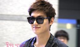 Lee Min Ho ấn tượng với thời trang sân bay